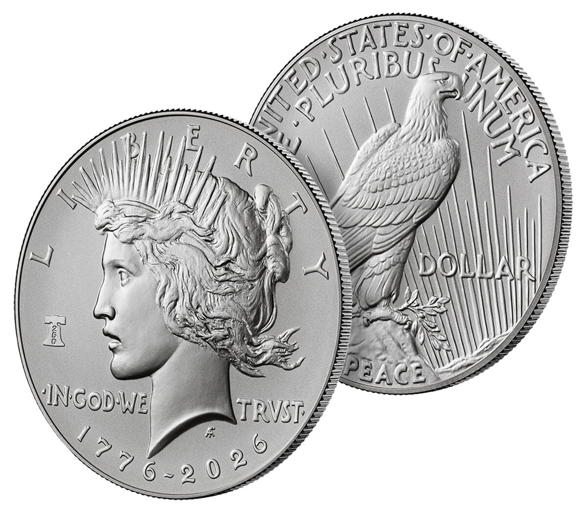 Peace Silver Dollar 2026 Enhanced Uncirculated Coin, , hi-res image number 5.0